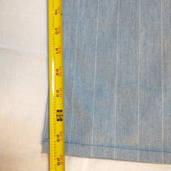 Cat & Jack Blue Striped Trouser Formal Pants Boys Size 14 HUSKY - Picture 4 of 12